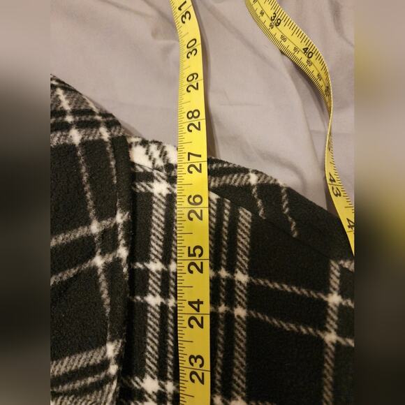 Sage Shacket Womens XL Flannel Plaid Super Plush Sherpa Lined Fleece cabincore - Picture 10 of 10